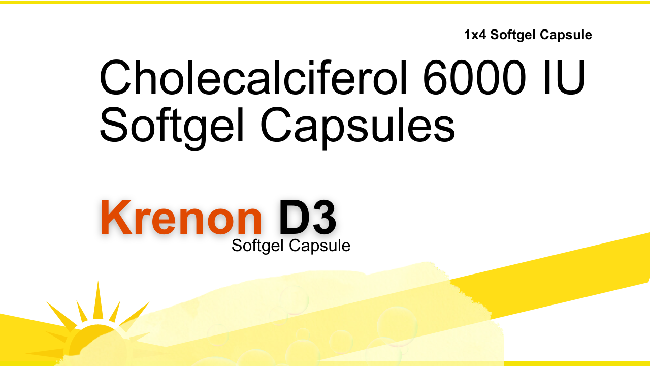 KRENON D3 (Pack of 4 Capsule)